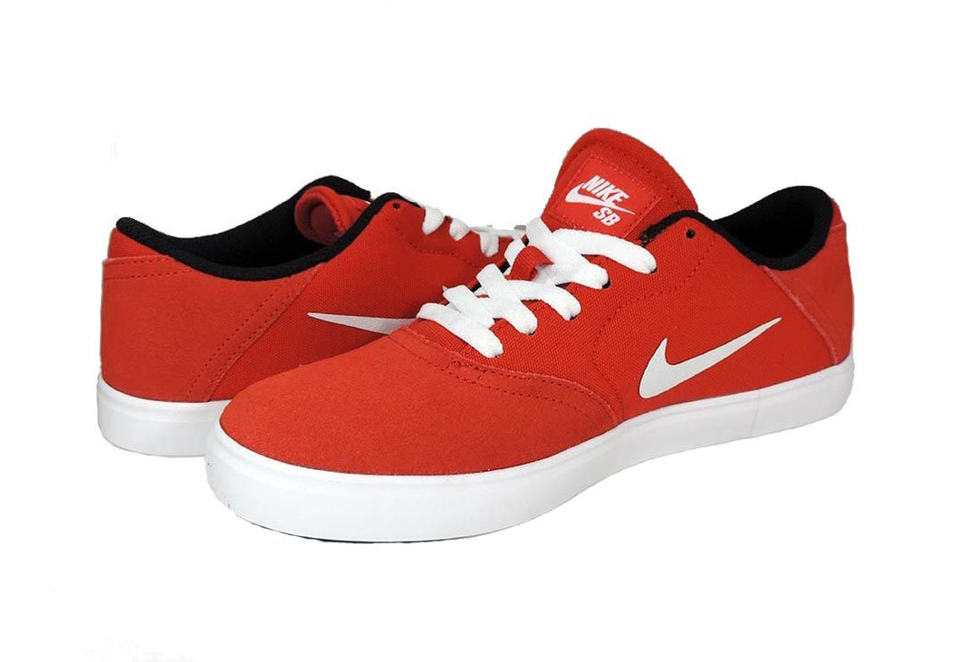 mimar Abundantemente Día del Maestro Nike SB Check Grade School Skateboarding Shoe Red / White / Black – Got  Your Shoes