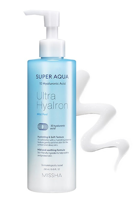 MISSHA Super Aqua Ultra Hylaron Mild Peeling Gel (250ml)