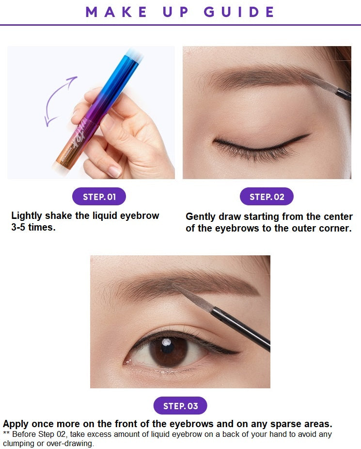 MISSHA Ultra Powerproof Eyebrow Liquid (Neutral Brown) (2.5g)
