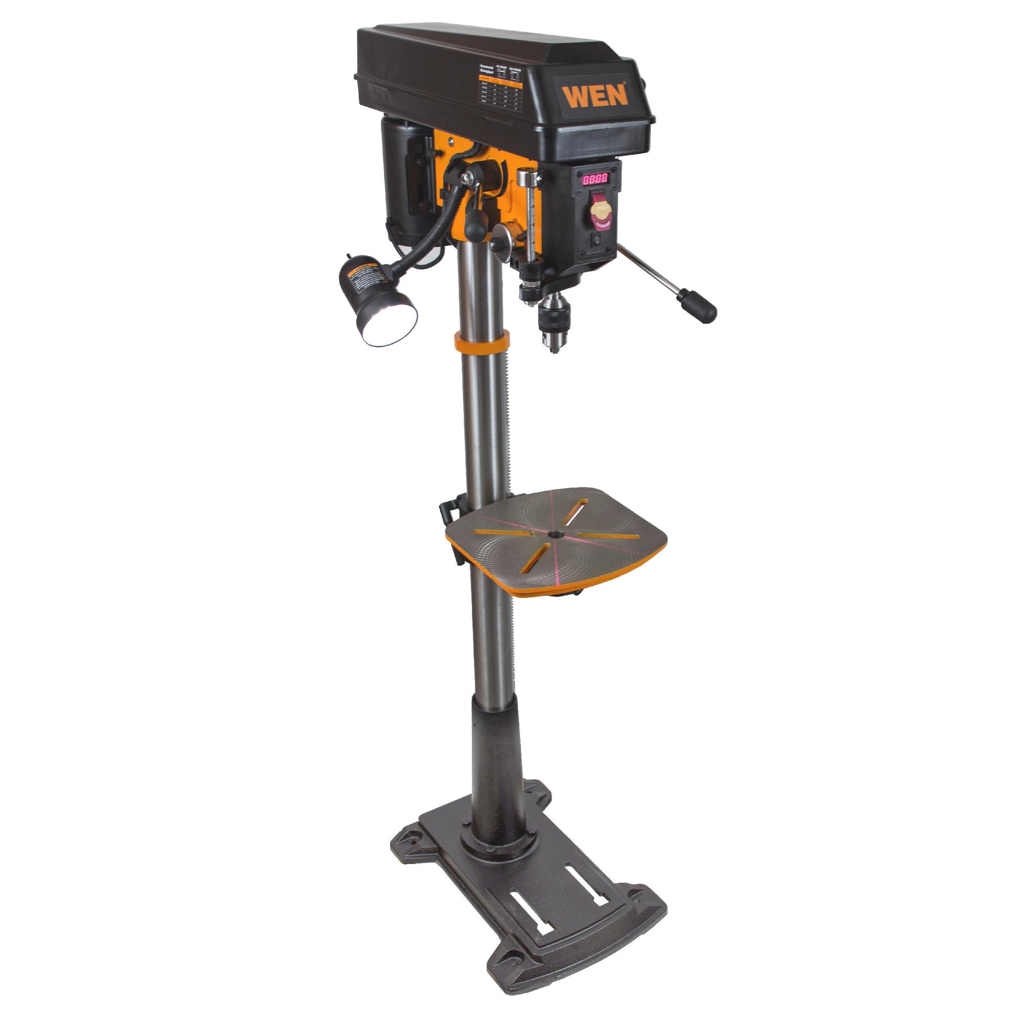 WEN 4225T 8.6Amp 15Inch Variable Speed Floor Standing Drill Press