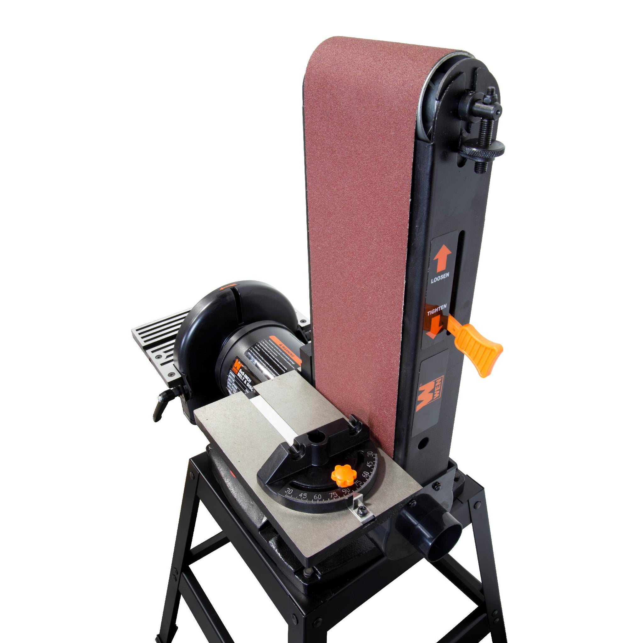 WEN 6508 6 x 48 in. Belt and 9 in. Disc Sander with Stand — WEN Products