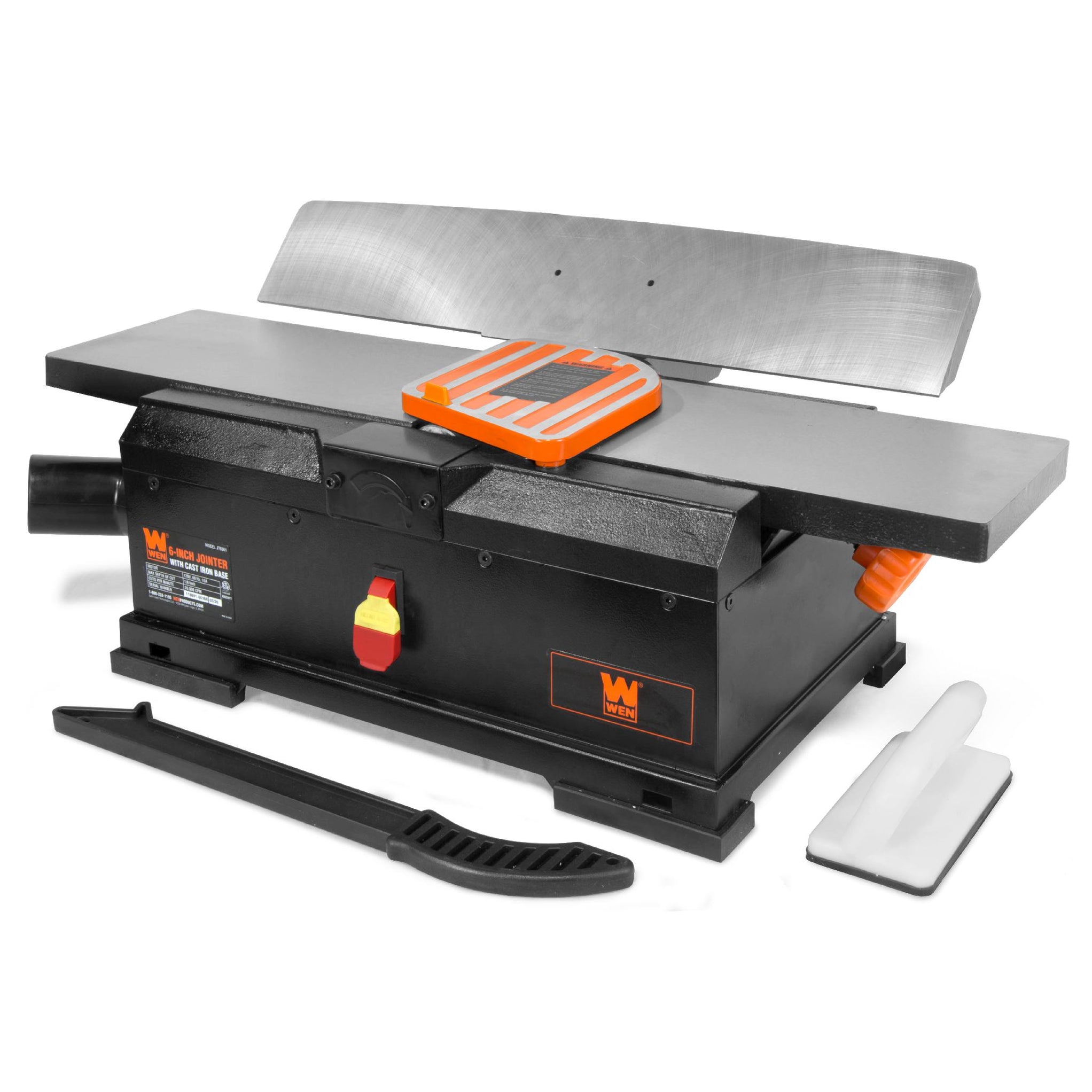 WEN JT6561 10Amp 6Inch Corded Benchtop Jointer with Cast Iron Table