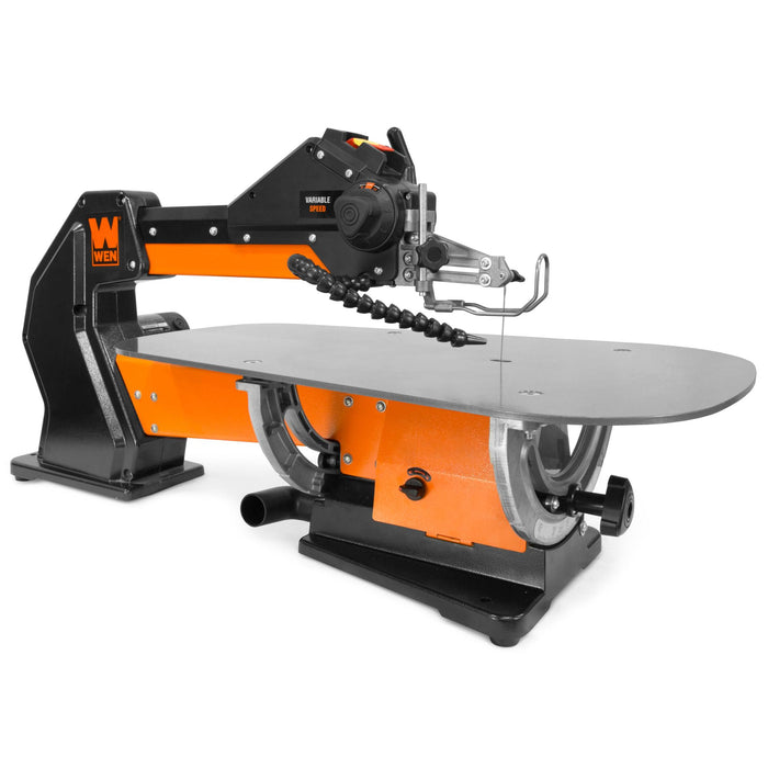 Wen Ll2156 21 Inch 1 6 Amp Variable Speed Parallel Arm Scroll Saw With Wen Products