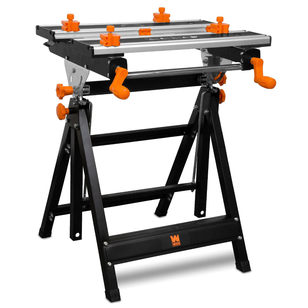 folding portable workbench and vise        <h3 class=