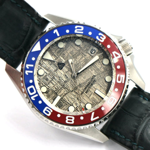 SEIKO SKX013 ペプシ デュアルタイム メテオライト Mod - Lucius Atelier による SEIKO Mod パーツ