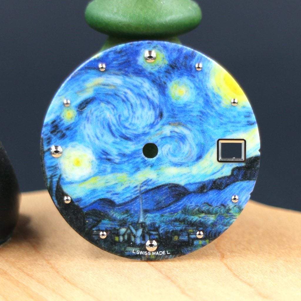 Luminous Starry Night Dial (Date) - SEIKO Mod Part - Lucius Atelier