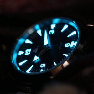 Black Seamaster Diver Dial | BGW9 Blue Lume - SEIKO Mod Part - Lucius  Atelier