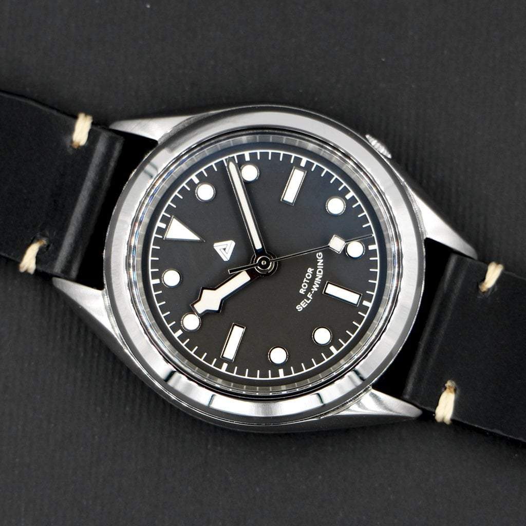 SEIKO 5 SNKL23 | Tudor Black Bay Mod | Automatic Watch - Lucius Atelier