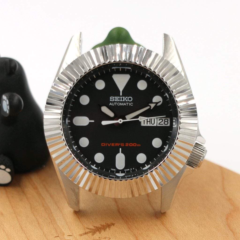 Top 52+ imagen seiko skx fluted bezel