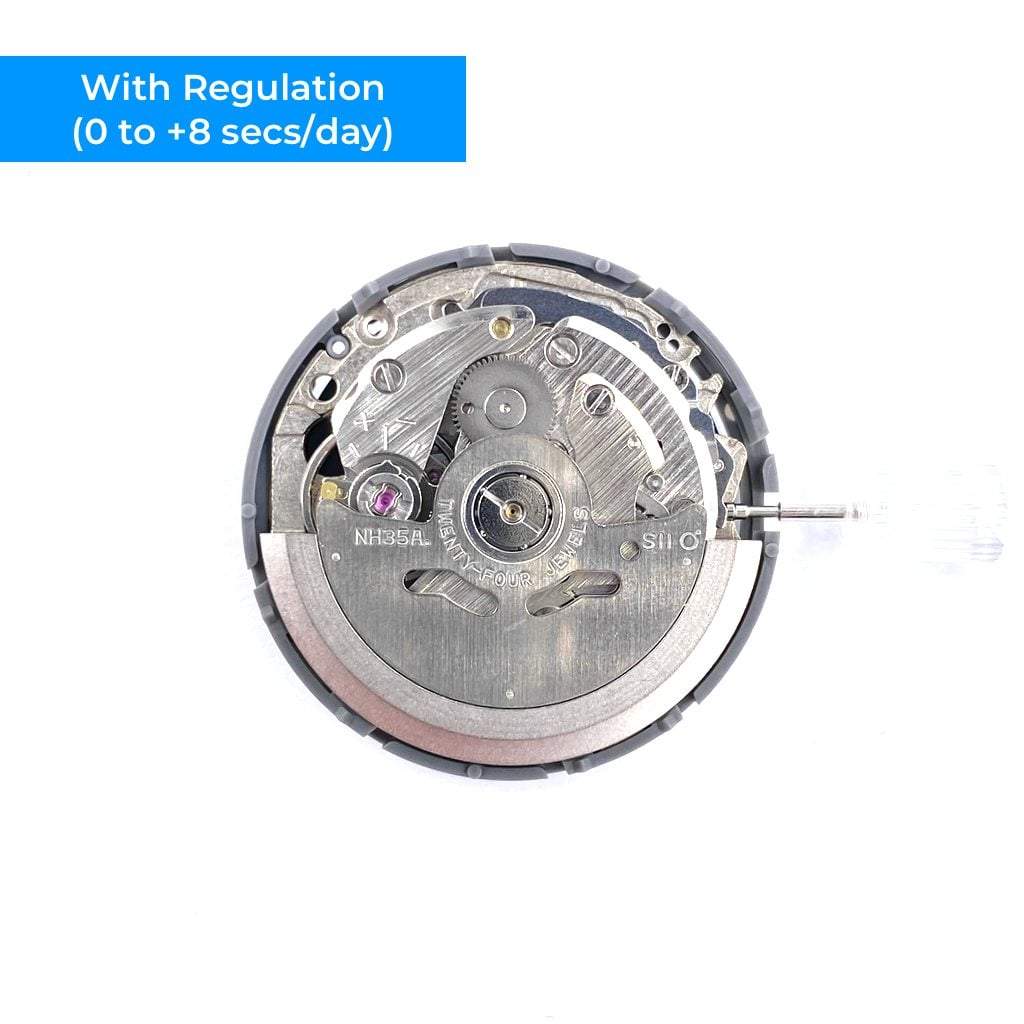 Seiko (TMI) NH35 / NH35A Automatic Movement | Regulated - Lucius Atelier