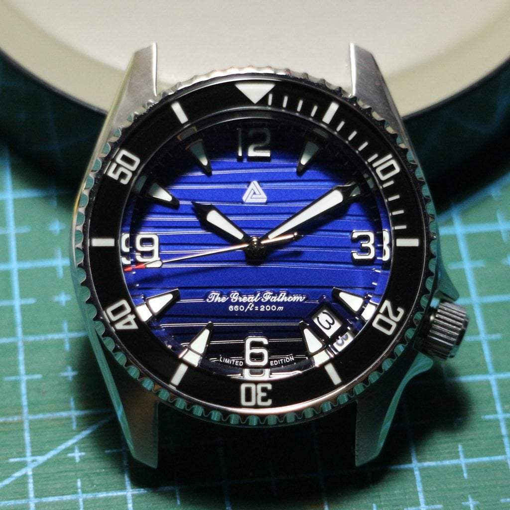 The Great Fathom Dial Save The Ocean - SEIKO Mod Part - Lucius Atelier