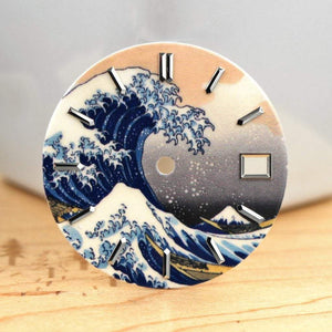 The Great Wave off Kanagawa Dial (Date) - SEIKO Mod Part - Lucius Atelier