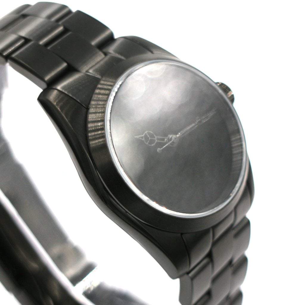 SEIKO 5 SNKL23 | Blackest Black Mod | Automatic Watch - Lucius Atelier