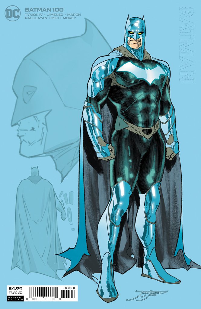 Batman #100 - 1:25 Ratio Variant - Jorge Jiminez – Comic Kingdom Creative