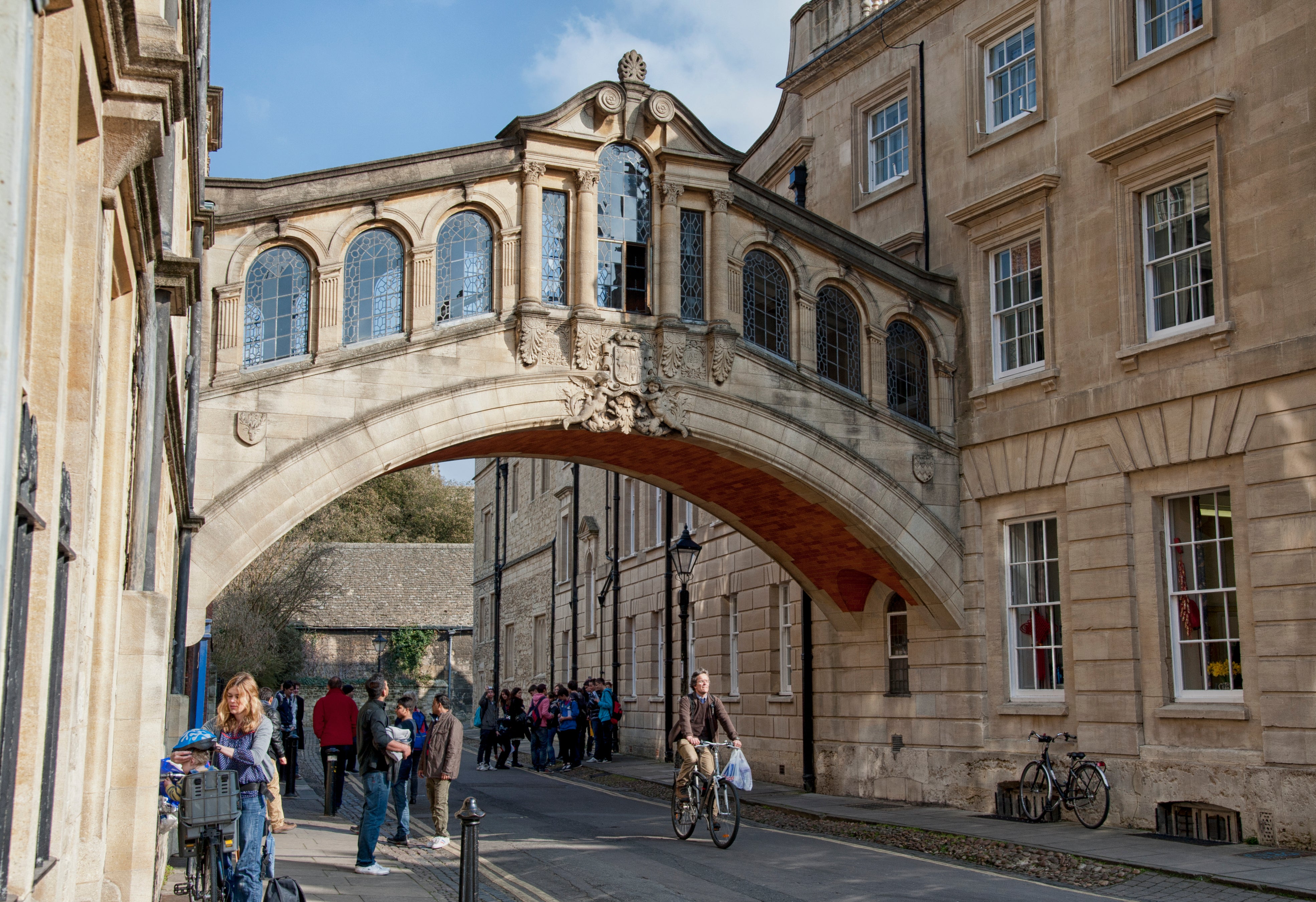Hertford College bridge in Oxford