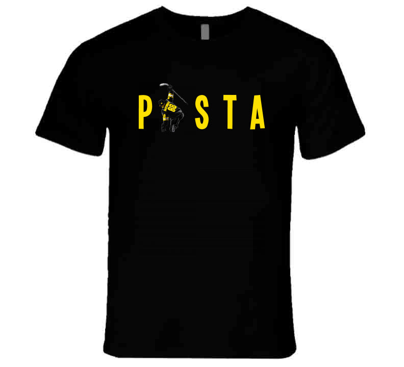 David Pastrnak Goal Pasta Celly Boston Hockey Fan T Shirt – BeantownTshirts