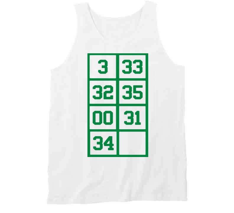 K. Garnett Retired #5 Banner Tribute Unisex T-Shirt – Celtics Social