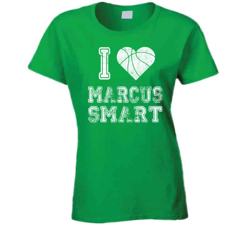 Marcus Smart I Heart Boston Basketball Fan T Shirt – BeantownTshirts
