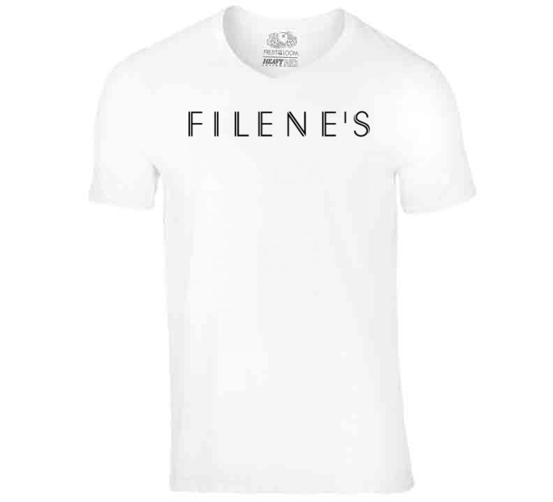 Filenes Sons And Co. Department Store Retro T Shirt – BeantownTshirts
