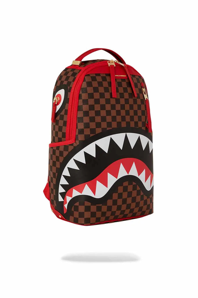 Sprayground Unisex Shark Central 2.0 Black DLXSV Backpack 910B5443NSZ Black