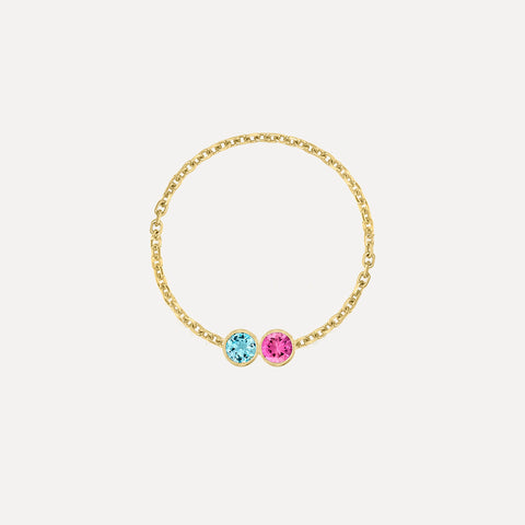 Pearl & Birthstone Stud