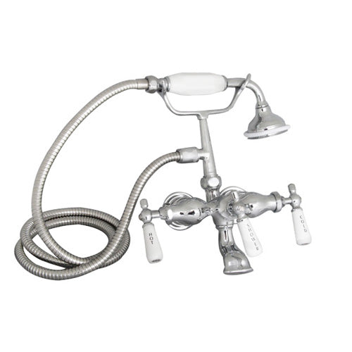 clawfoot tub handheld shower