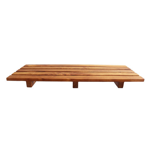 teak bathtub tray