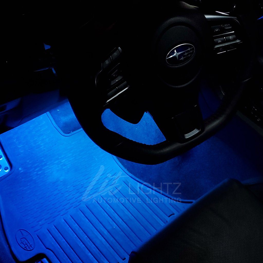Infinity Glow Interior Footwell Light Kit Subaru 15 Wrx Sti Litlightz Com