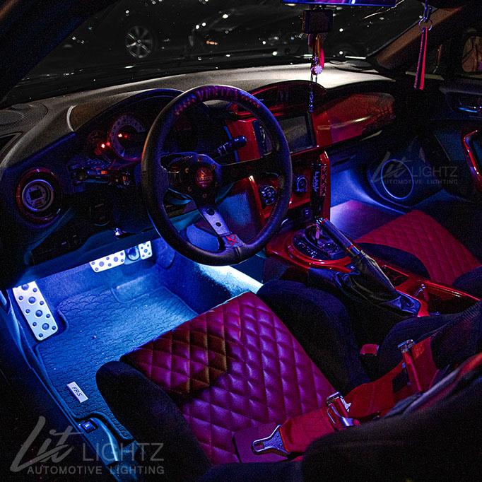 2017 Toyota 86 Blue Interior Led Lights Package Kit Car