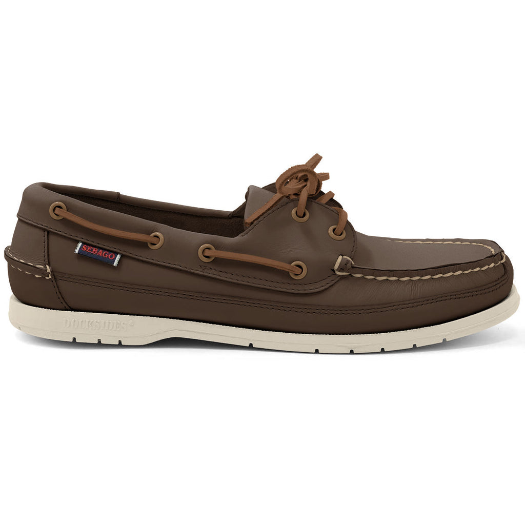 sebago ketch leather boat shoes