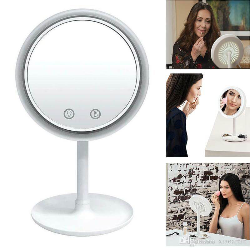 cosmetic mirror with lights