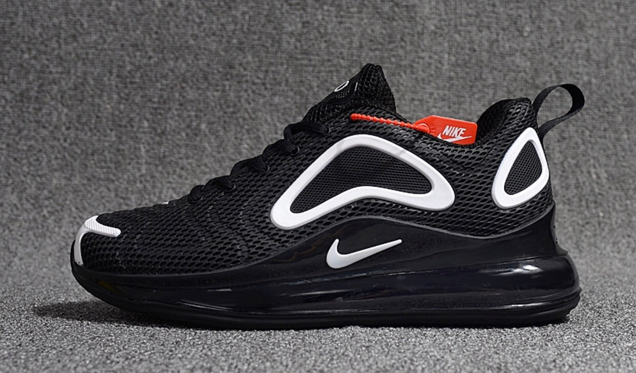 nike 720 negro con blanco