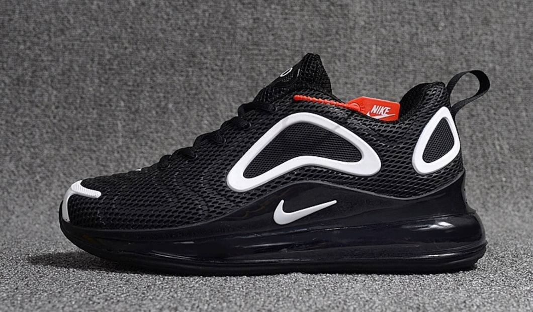 nike 720 negras con blanco