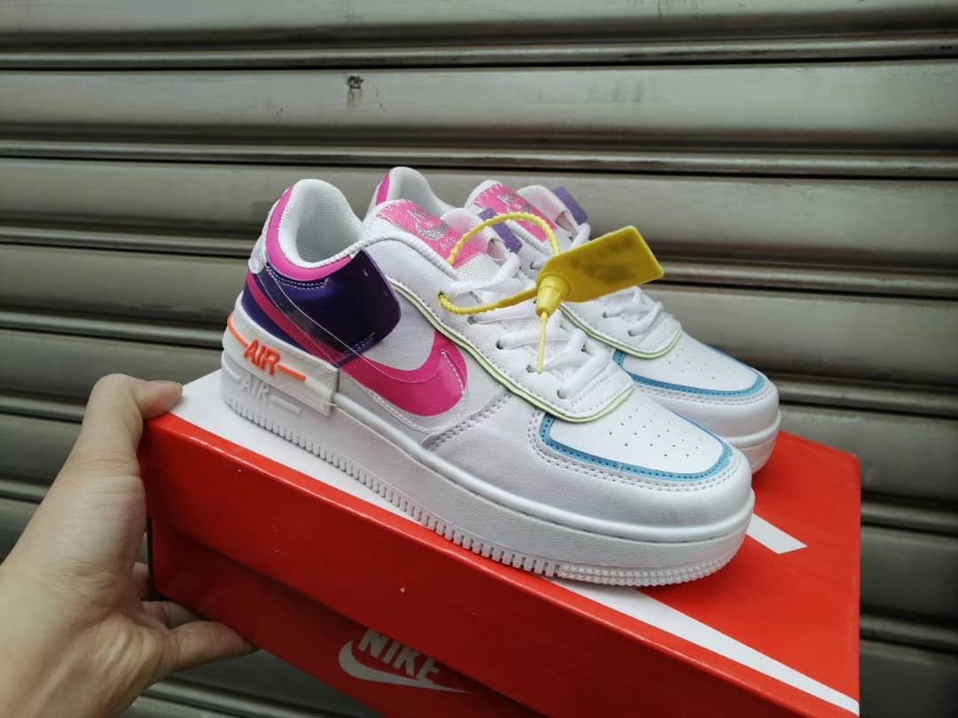 NIKE AIR FORCE ONE C. MEDIA SIN CAJA – Colour Shoes