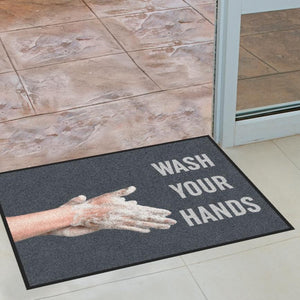 Social Distancing Mats - Wash Your Hands (H)