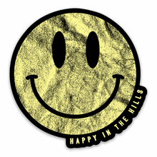 The Happy in the Hills Smiley Sticker