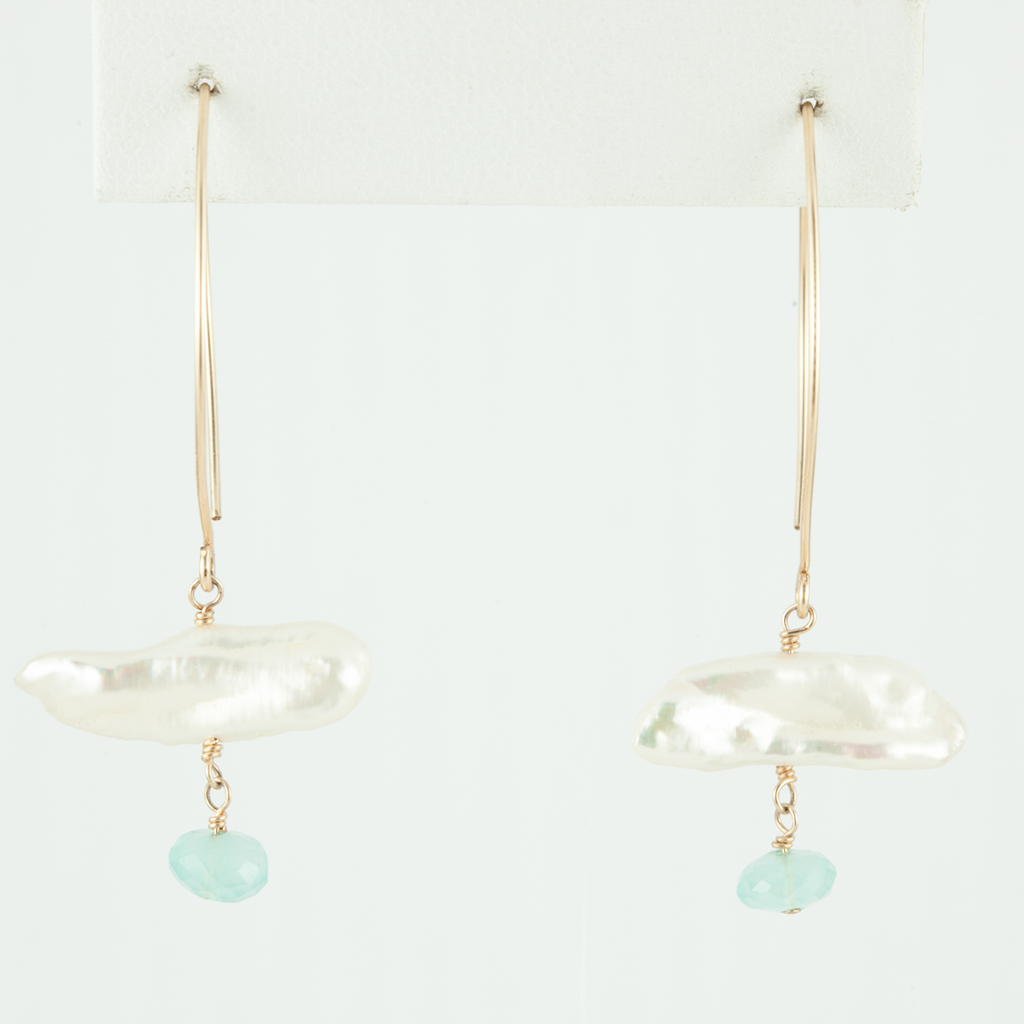sea & sky earrings – Midori Jewelry Hawaii