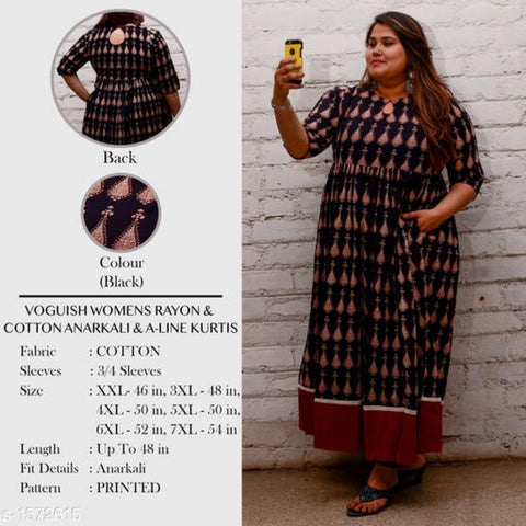 4xl anarkali kurtis