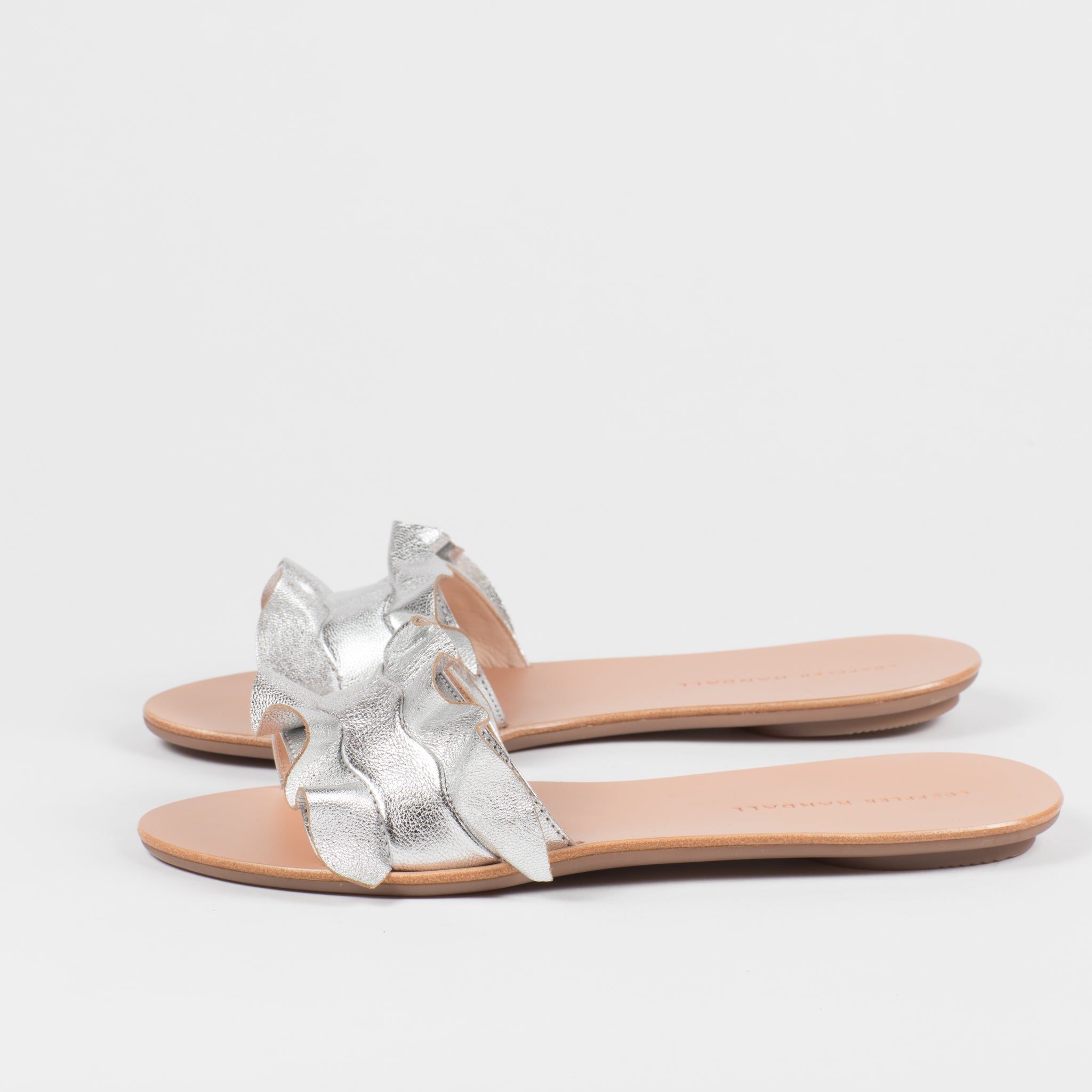 loeffler randall birdie ruffle slides