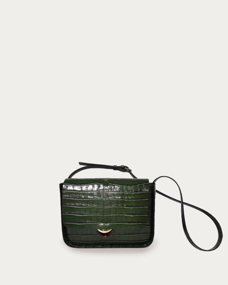 Loeffler Randall - Lourdes Turned Out Crossbody (Forest)