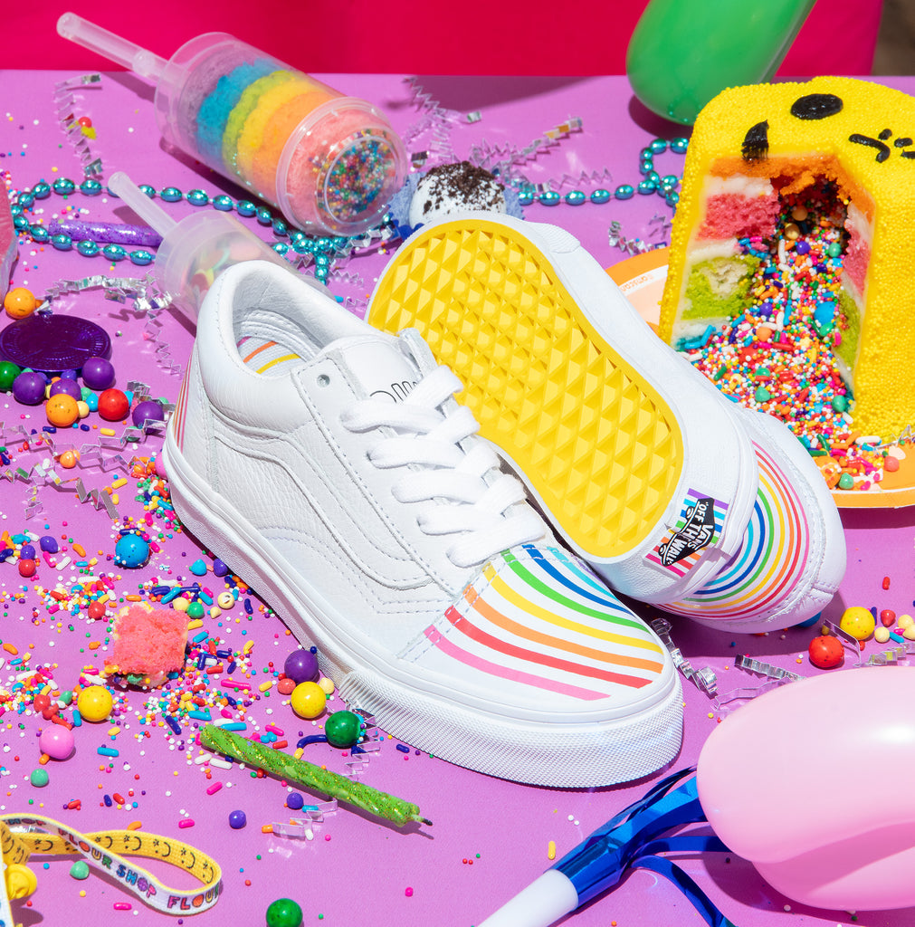 VANS X FLOUR SHOP KIDS OLD SKOOL 