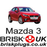 Mazda 3 BM Skyactiv Spark Plugs Brisk Tuning Racing Coil Upgrade