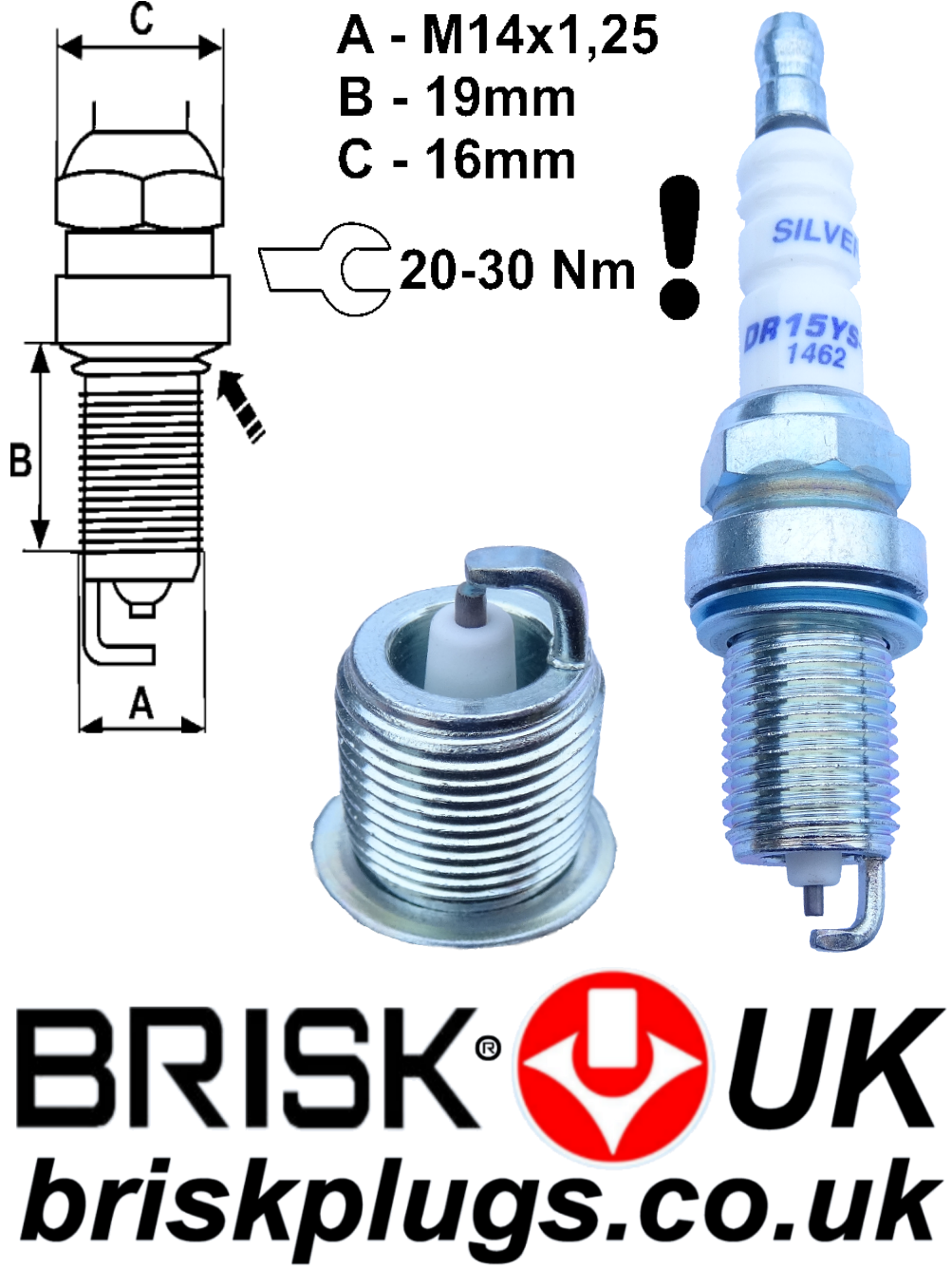 Jeep Wrangler TJ   95-06 Mopar Brisk Racing Spark Plugs –  