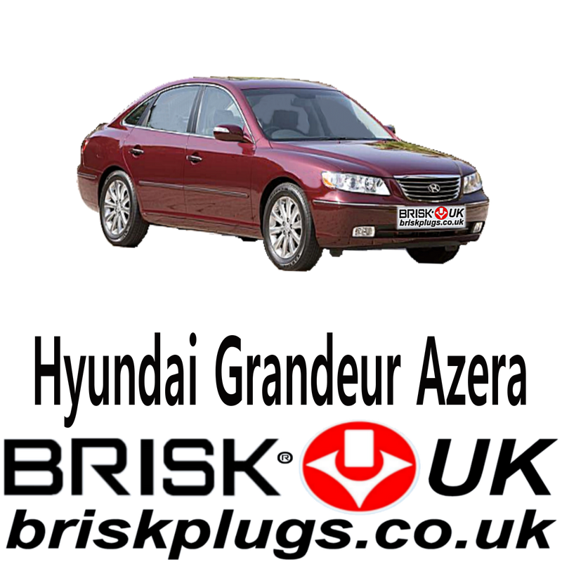 Hyundai Grandeur Azera Brisk Spark Plugs Performance LPG