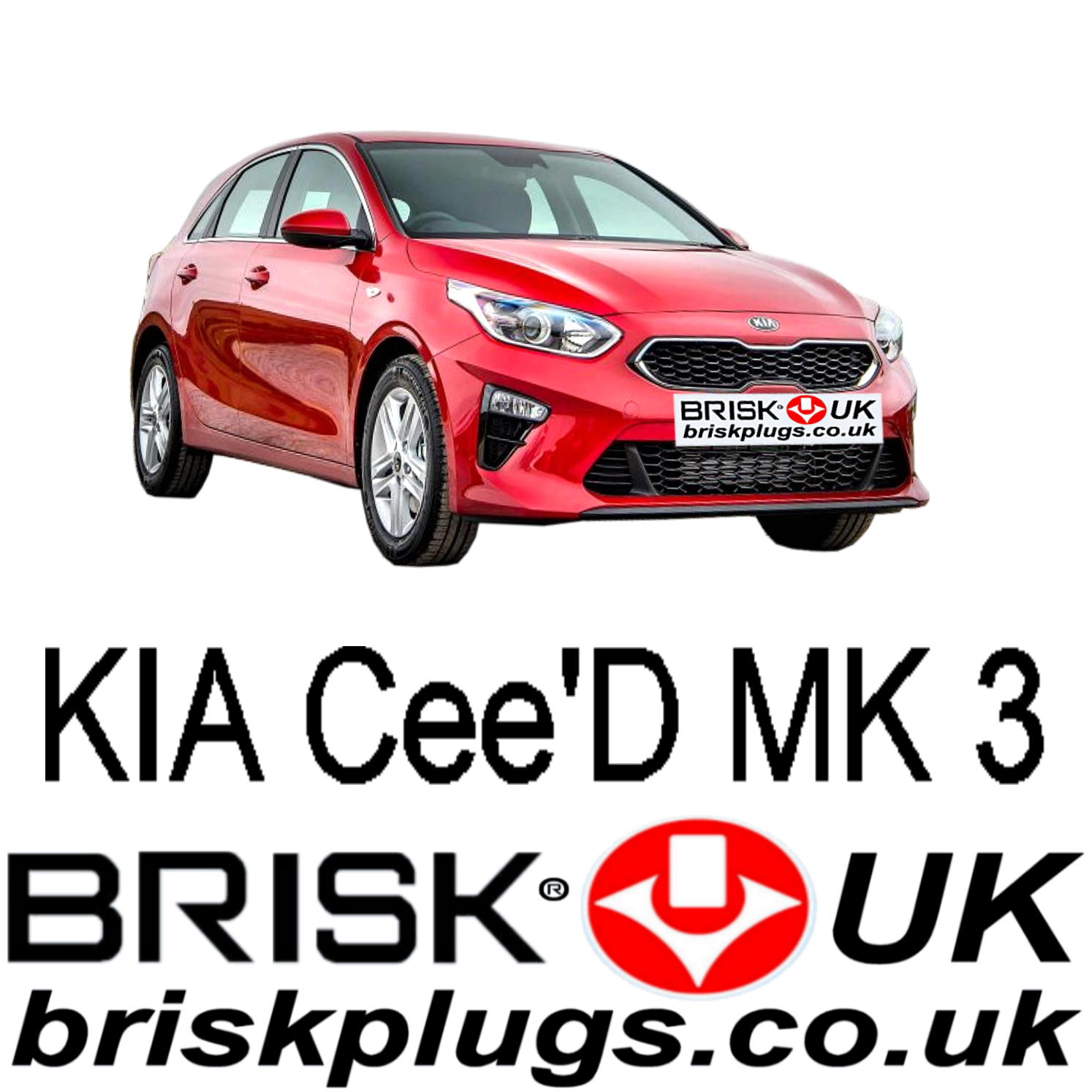 Kia Cee'D Mk3 GDi GT 1.4 1.6 18ON Performance Brisk Spark