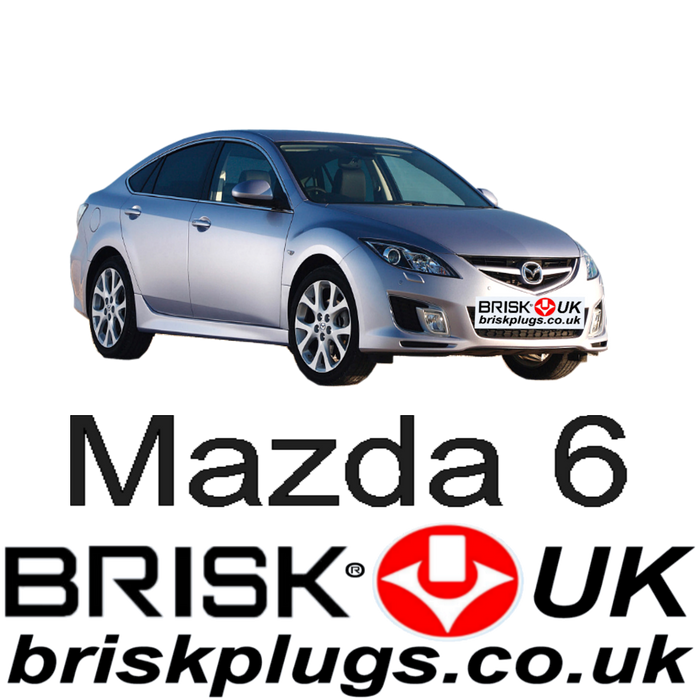 Mazda 6 1.8 2.0 2.5 MRZ 0712 Brisk Racing Silver Spark