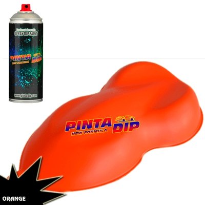 Pintura de vinilo liquido en spray marca Full Dip Amarillo mate 400ml. —  Totcar