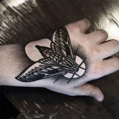 Moth Tattoo Petite Sirah