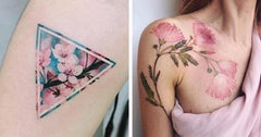 Rose wine is a floral tattoo