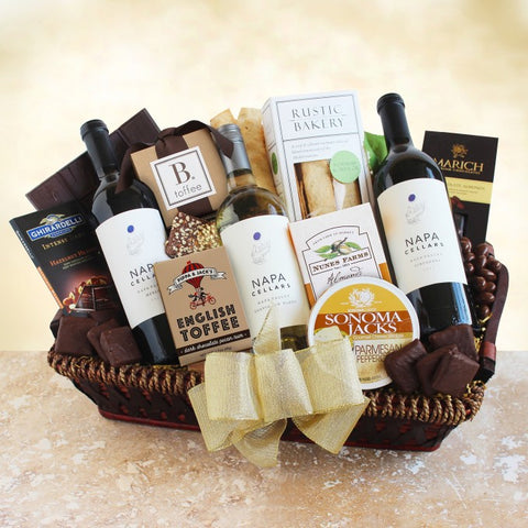 Napa Cellers California Wine Gift Basket